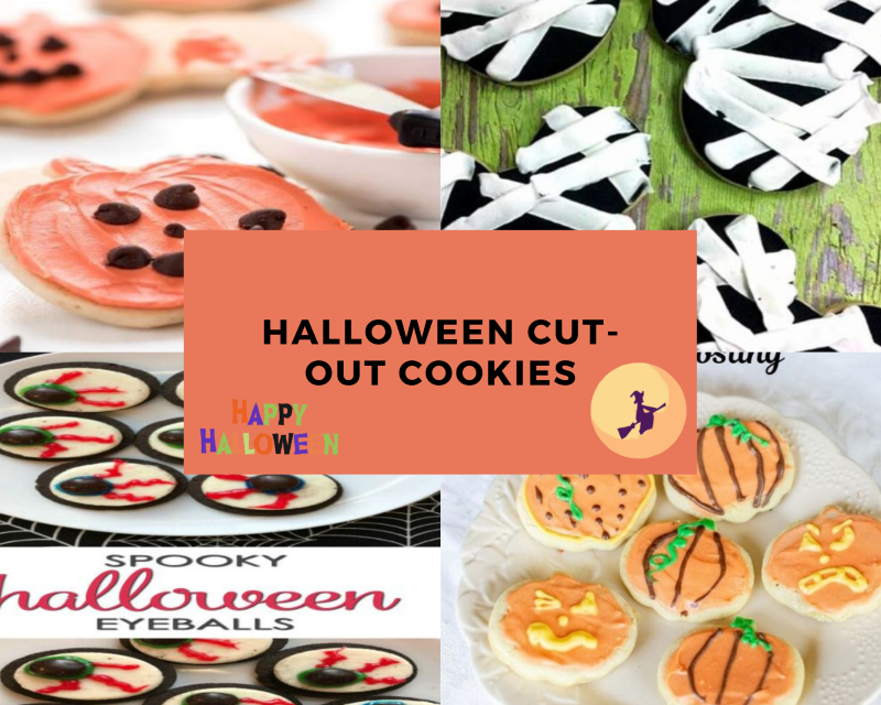 Halloween Iced Cut-Out Cookies