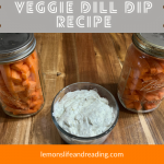 Veggie Dill Dip Recipe