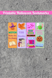 Halloween Themed Bookmarks Free Printable