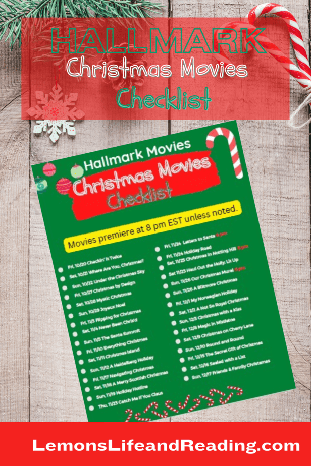 Hallmark Christmas Movie 2023 Schedule — Free Printable