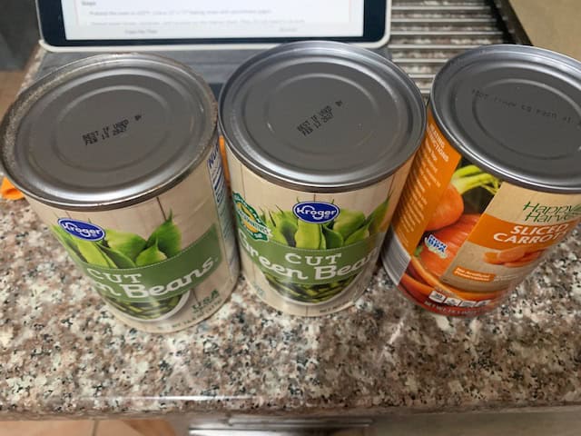 Canned Veggies