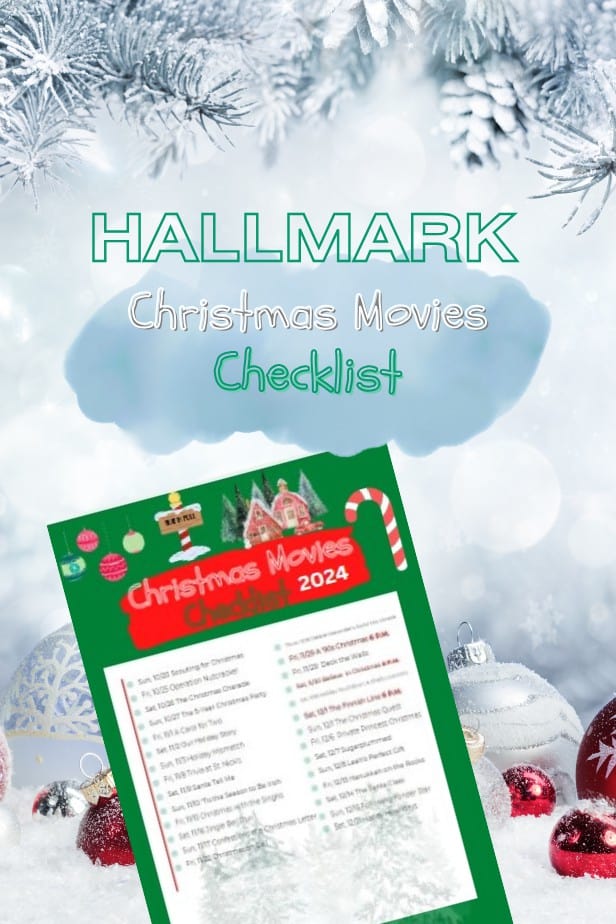 Hallmark Christmas Movie 2024 Schedule — Free Printable